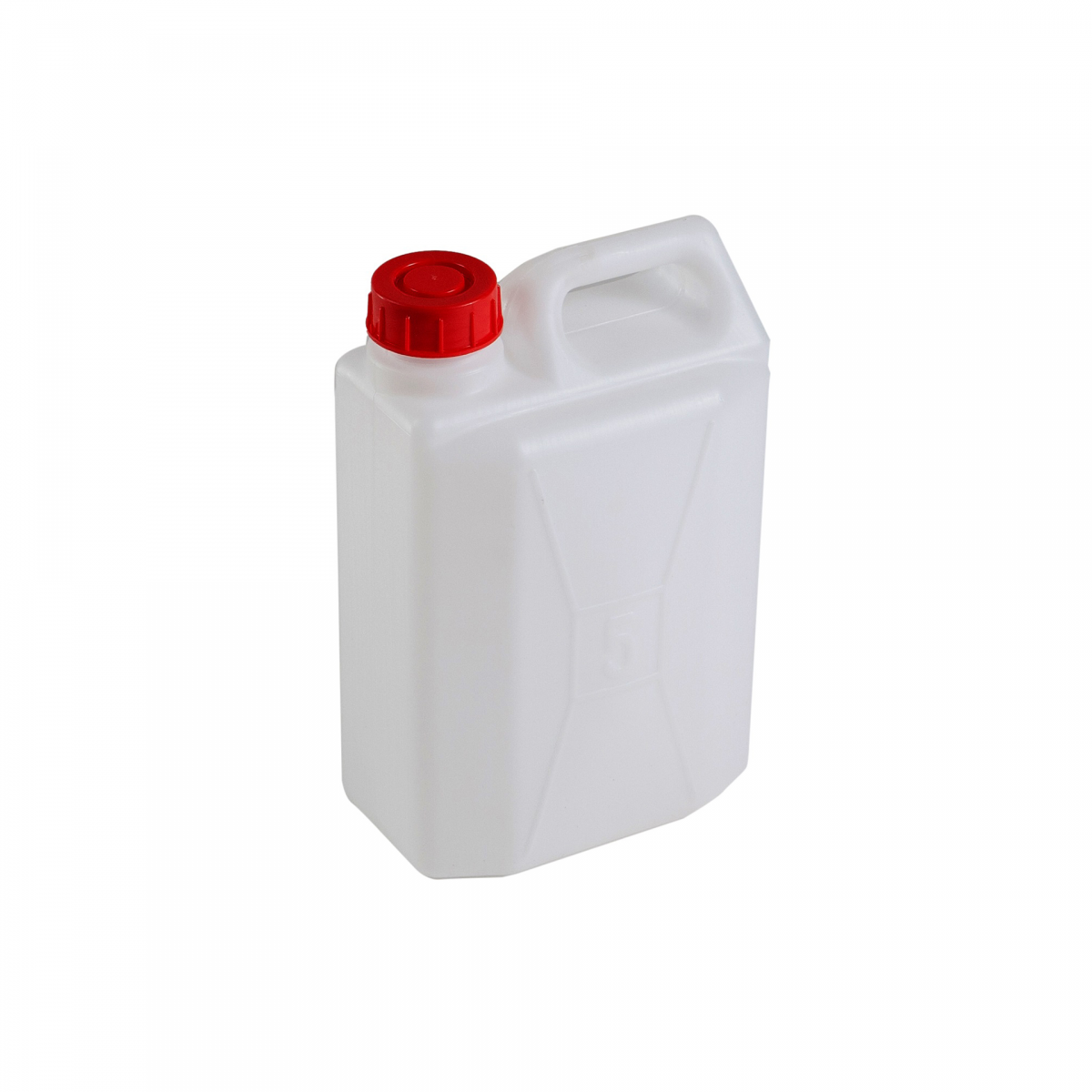 Jerrican 5L plastique rouge - lantierfournituresauto